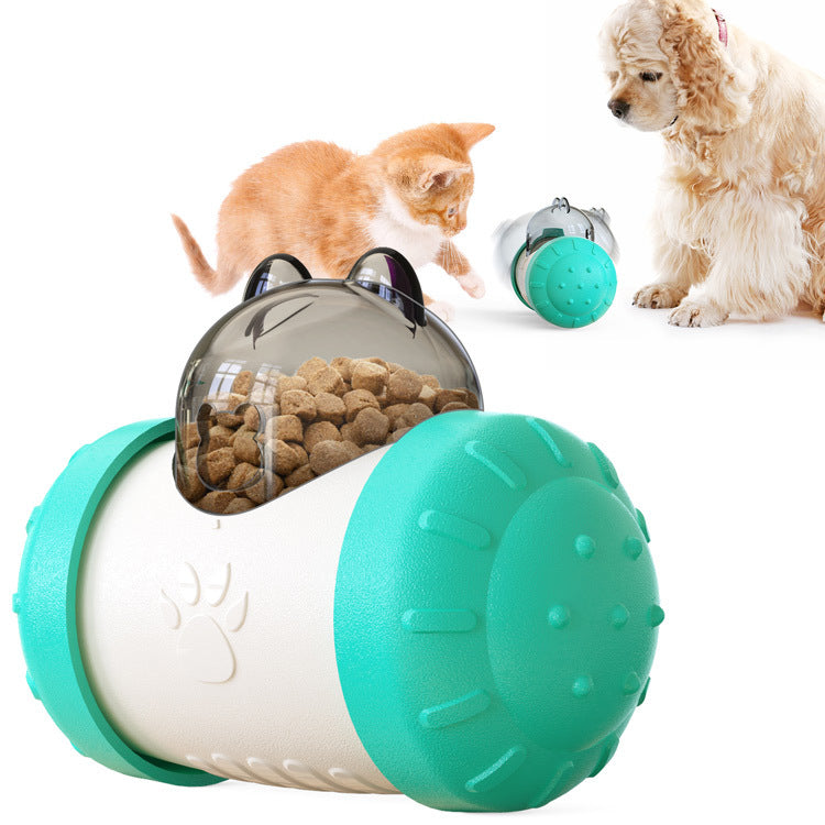 Funny Dog Treat Leaking Toy With Wheel Interactive Toy For Dogs Puppies Cats Pet Products Supplies Accessories