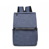 Satchel made men's business casual computer Canvas Backpack