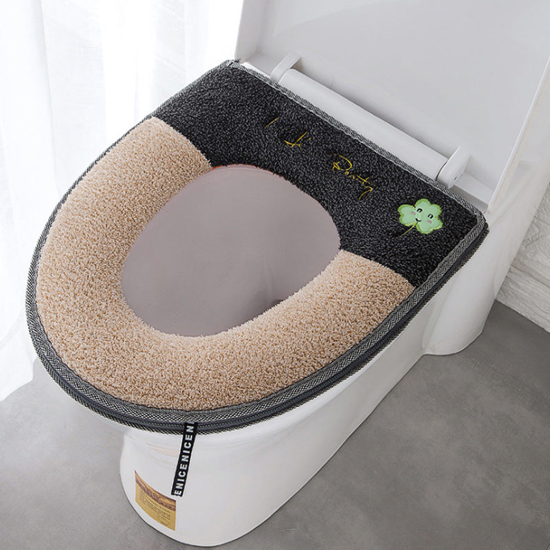 Luminous zipper toilet seat - Minihomy