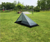 Portable camping pyramid tent single outdoor equipment camping supplies - Minihomy