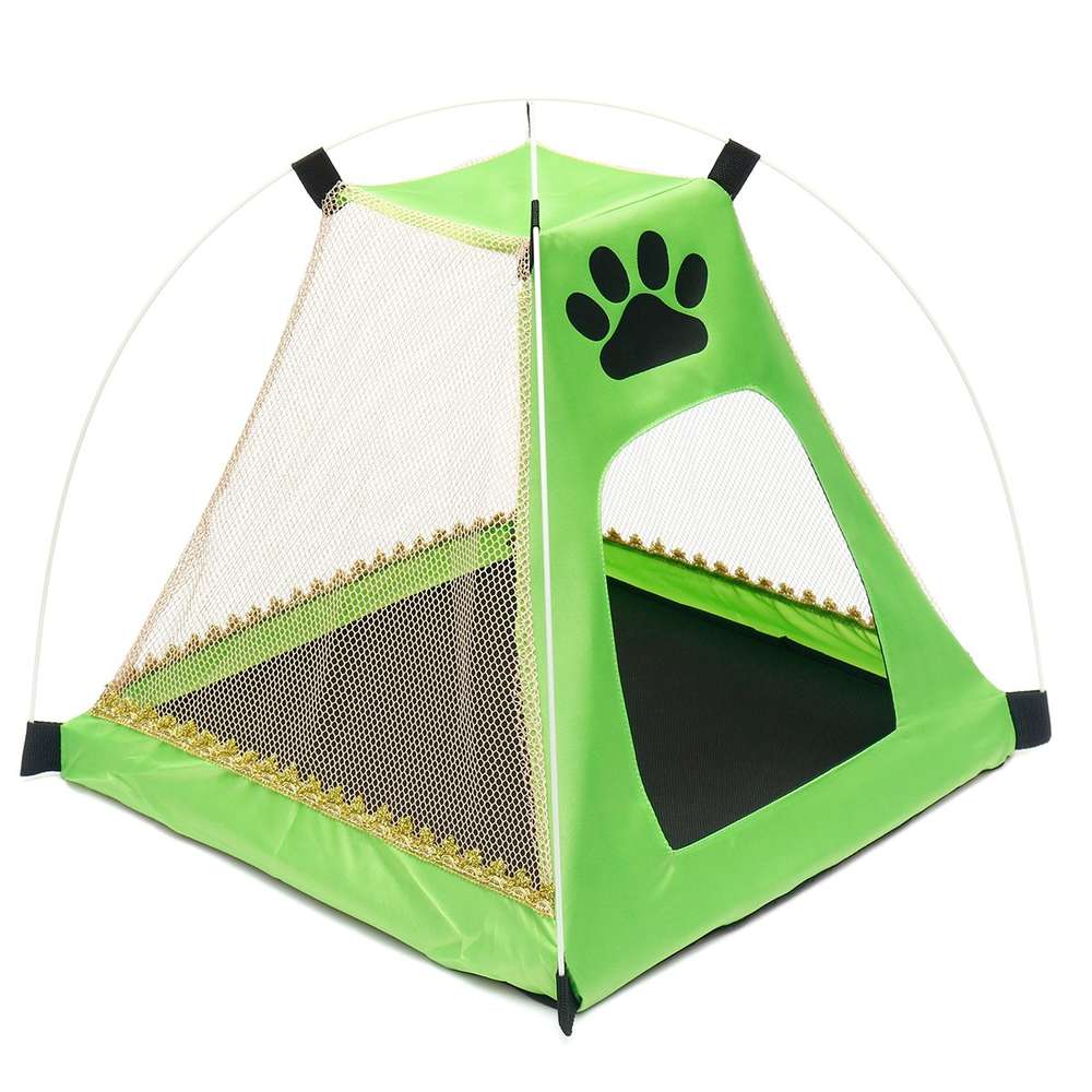 Breathable pet tent foldable portable dog cat home washable dog kennel - Minihomy