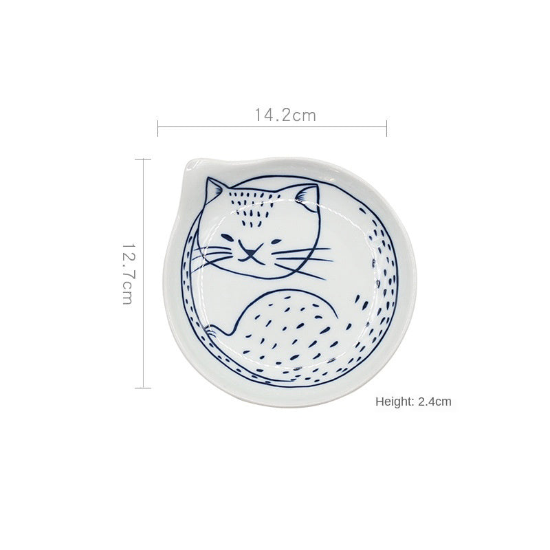 Japanese ceramic plate - Minihomy