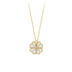 Explosive Style Detachable Deformed Four-leaf Clover Necklace For Women A Multi-wearing Zircon Small Love Short Clavicle Chain - Minihomy