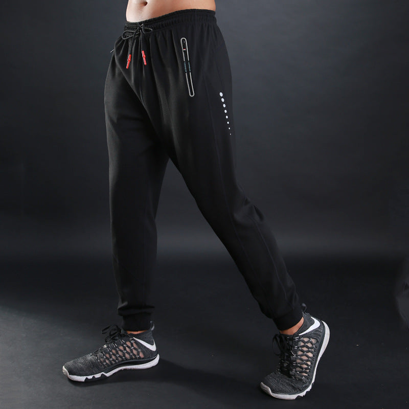 Sports pants men fitness training breathable running all-match