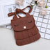 Girls change small bag children bags Pu all-match creative  package small fox tassel bag