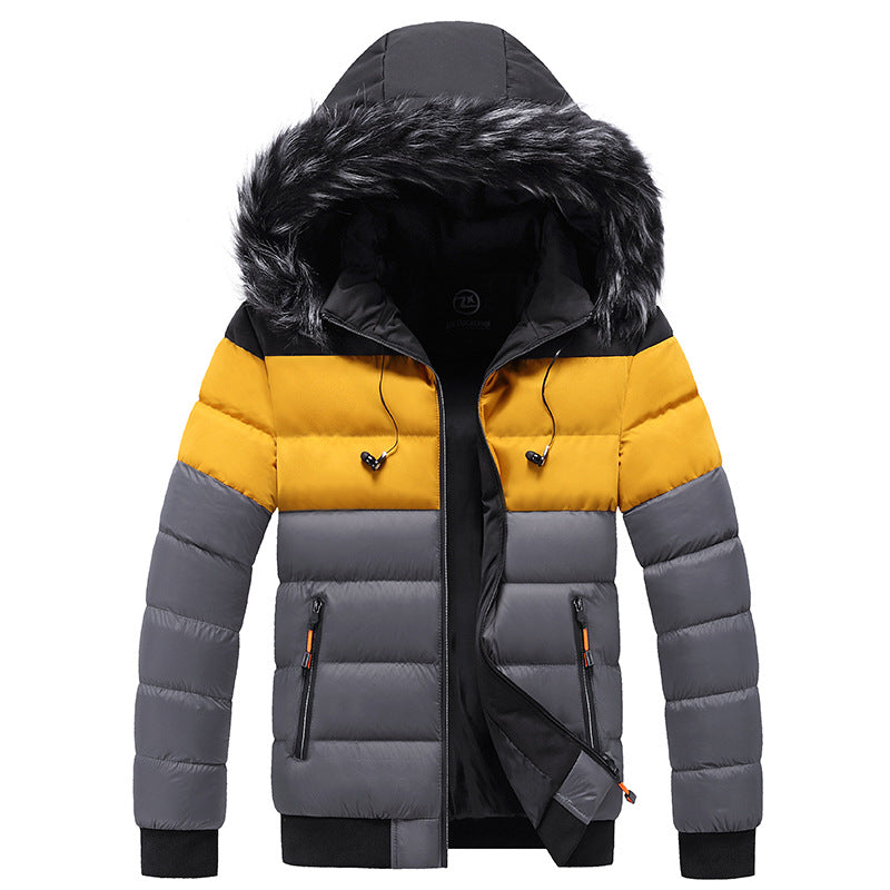 Winter Jacket Casual Warm Thick Waterproof Parkas Coat Men