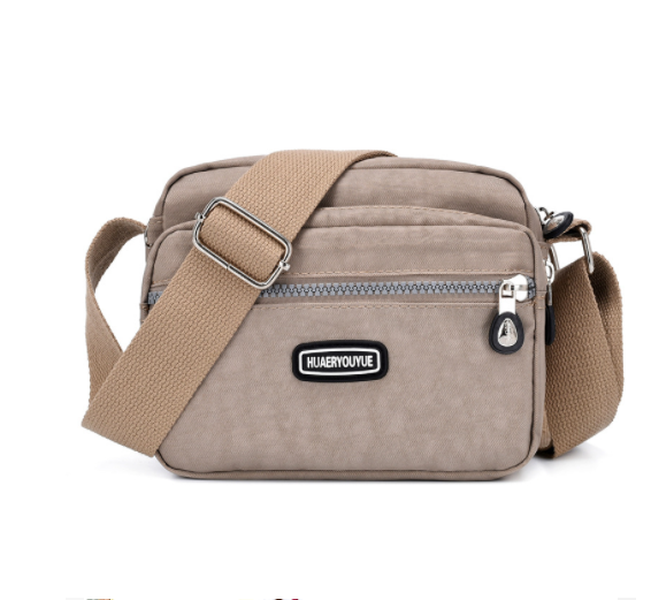 Messenger Bag Small Square Simple And Versatile Nylon Multi Compartment - Minihomy