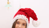 Christmas hat with pompom - Minihomy