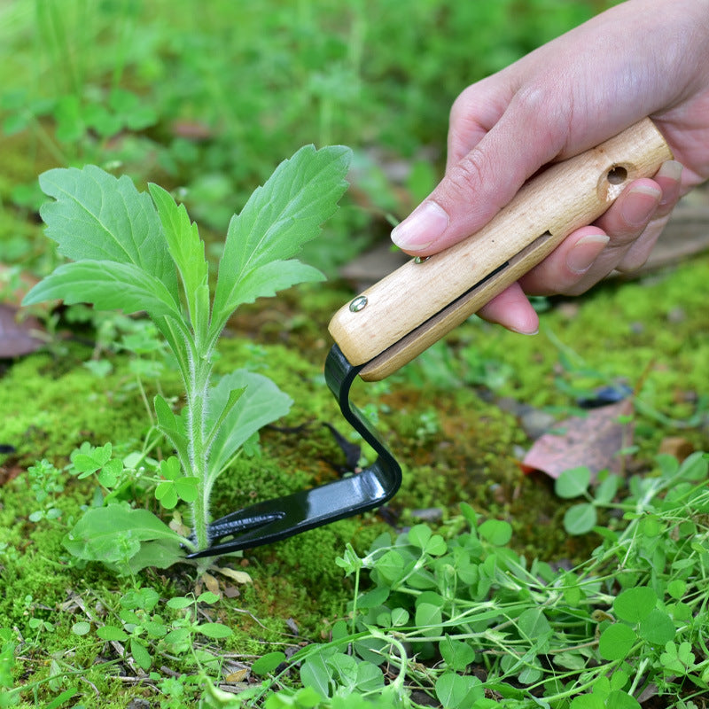 Garden Tool Weeding And Seedling Rooting Device