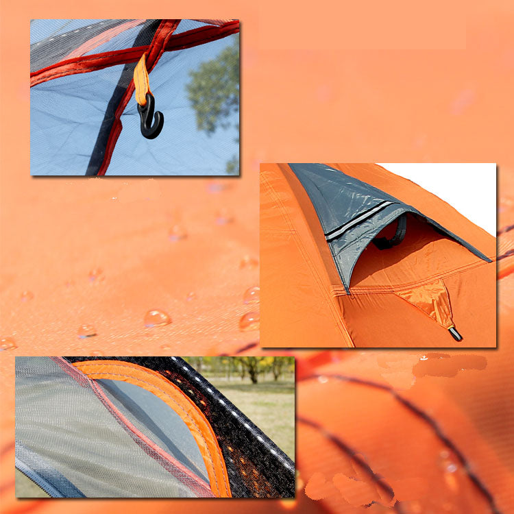 Outdoor Double Camping Rainproof Tents Outdoor Camping High Mountain Snowfield Ultra-light Camping Equipment