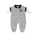 Baby Onesies Striped Male Baby Newborn Clothes Baby Autumn Clothes - Minihomy