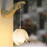 Lotus bergamot wall lamp - Minihomy