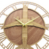 Wooden Wall Clock Remote Bomber Shape Wall Decoration