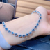 Natural Blue Topaz Bracelet Crystal Inlaid With Precision - Minihomy