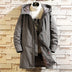 Men's Casual Mid-length Cotton Coat - Minihomy