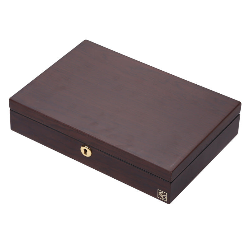 Simple Solid Color Ring Boutique Jewelry Box