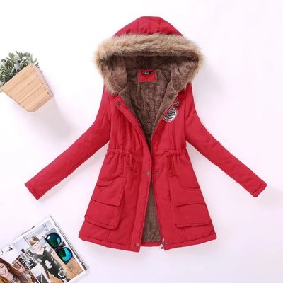 Winter Women Cotton Jacket Padded Casual Slim Coat