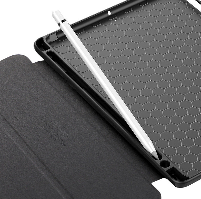 Leather Tablet Case With Pen Slot - Minihomy