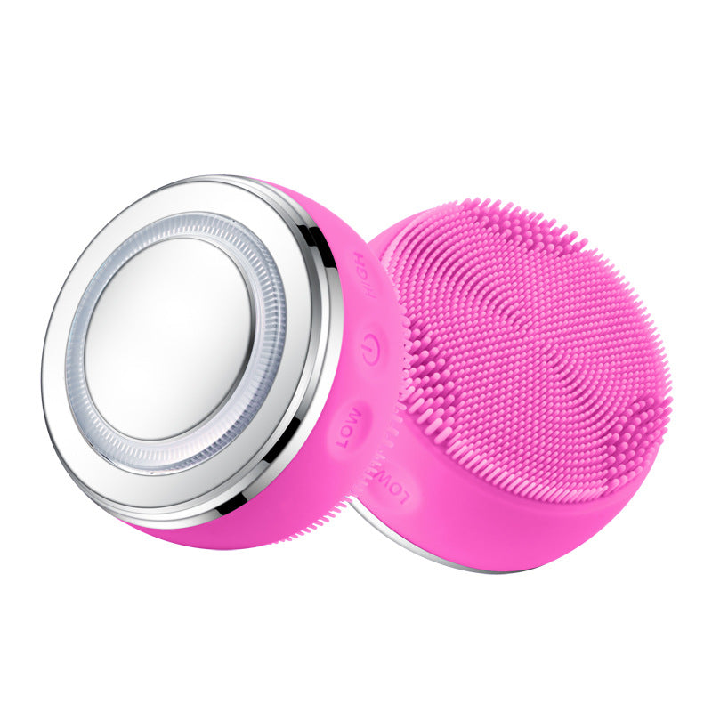 Silicone cleansing instrument