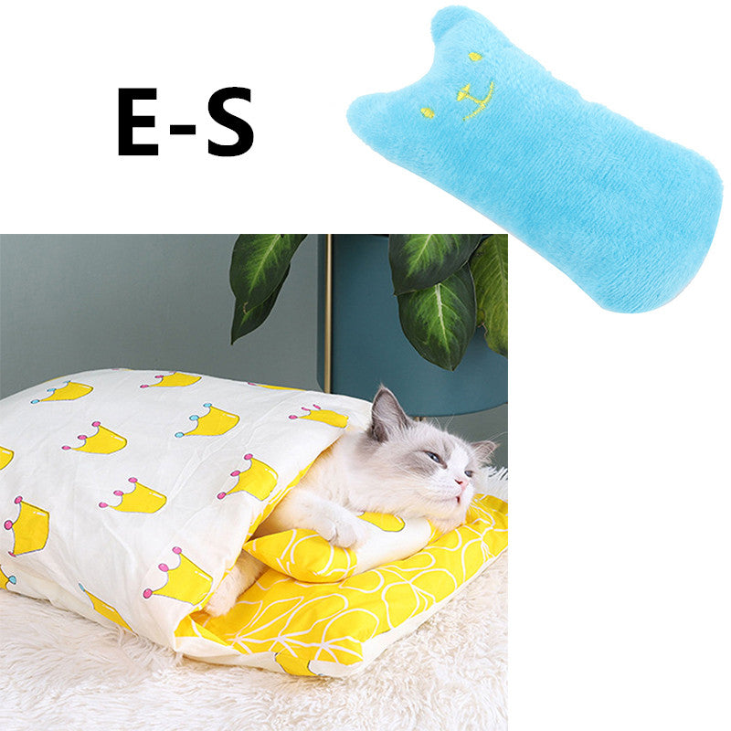 Cat Litter Winter Warm Closed Removable And Washable Quilt