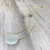 Natural Crystal Stone Pendant Necklace Irregular - Minihomy