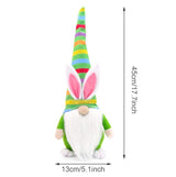 Easter Faceless Dwarf Holding Carrot Doll - Minihomy