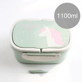 Japanese Style Bento Box Cute Cartoon Student With Lunch Box - Minihomy