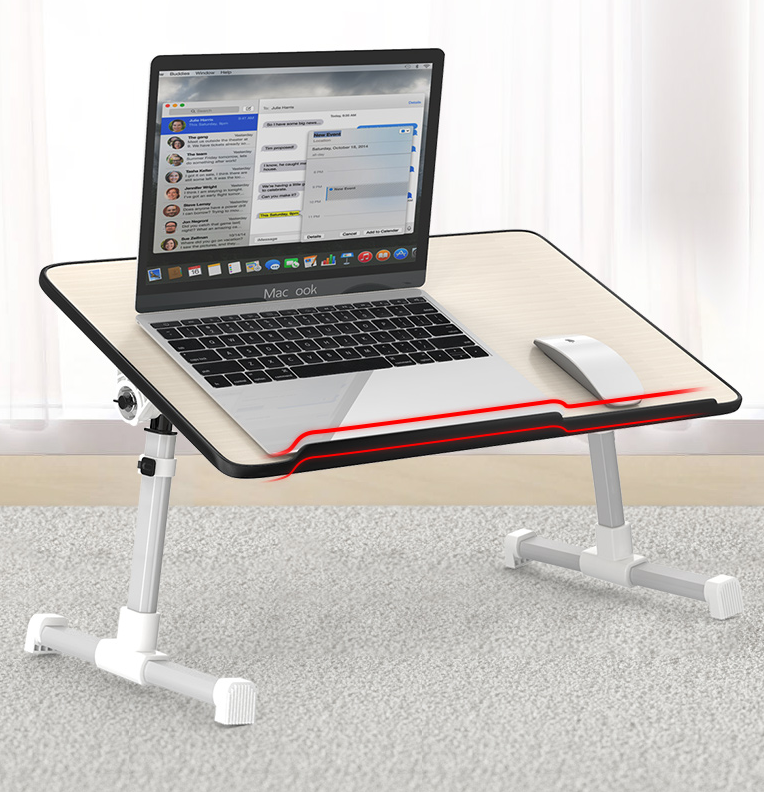 Adjustable Laptop Desk Stand - Foldable Notebook Laptop Bed Table - Minihomy