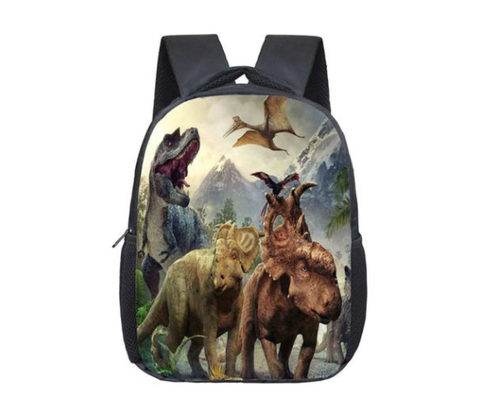 Jurassic dinosaur  backpack primary and secondary school students wear-resistant burden reduction bag 3D printing a generation of factory direct sales - Minihomy