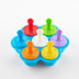 Kitchen Summer Home-Made Ice Cream 7-Hole Silicone Popsicle Multifunctional Ice Tray Mold