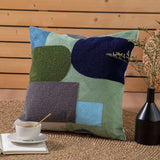 Simple Embroidered Throw Pillow Cushion Cover