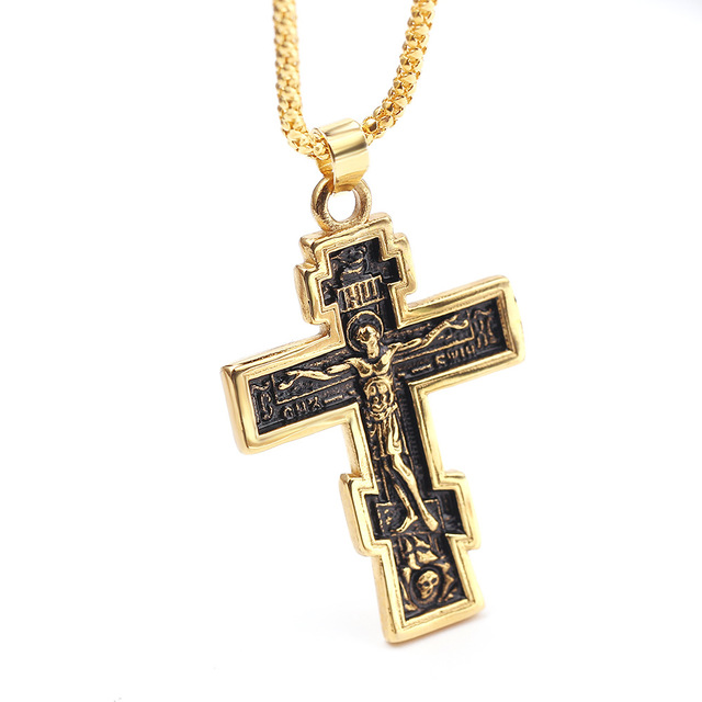 Cross Jesus Pendant Necklace - Minihomy