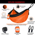 High Load-Bearing Single Double Nylon Hammock