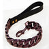 Pet Supplies Stainless Steel 32 Cast Traction Chain, Sandblasted Traction Black Handle - Minihomy