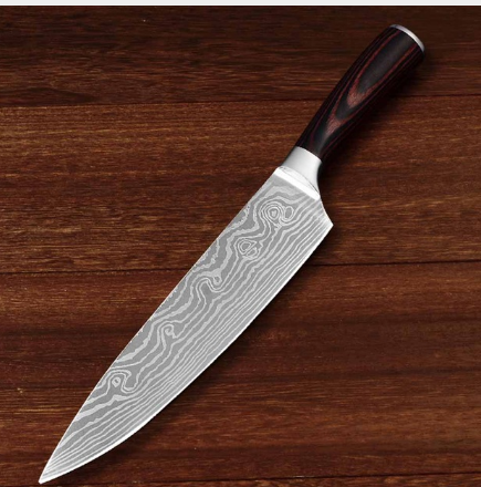 Chef's Slicing Knife: Multipurpose Kitchen Knife for Cooking - Minihomy