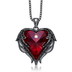 Elements Crystal S925 Sterling Silver Angel Necklace - Minihomy