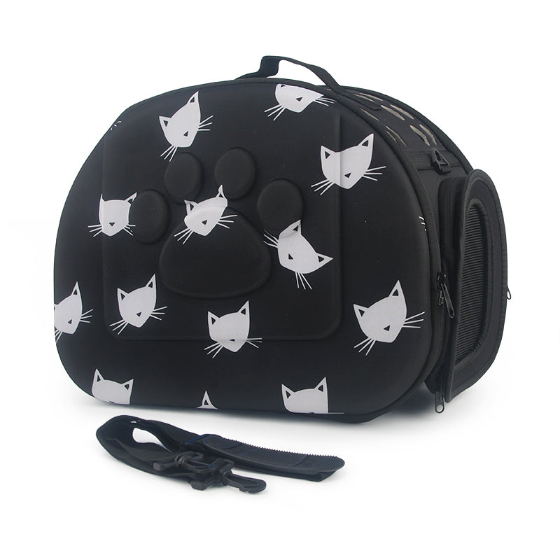 Breathable Portable Pet Bag Breathable Cat Bag Foldable Dog Cat Pet Outing Backpack - Minihomy