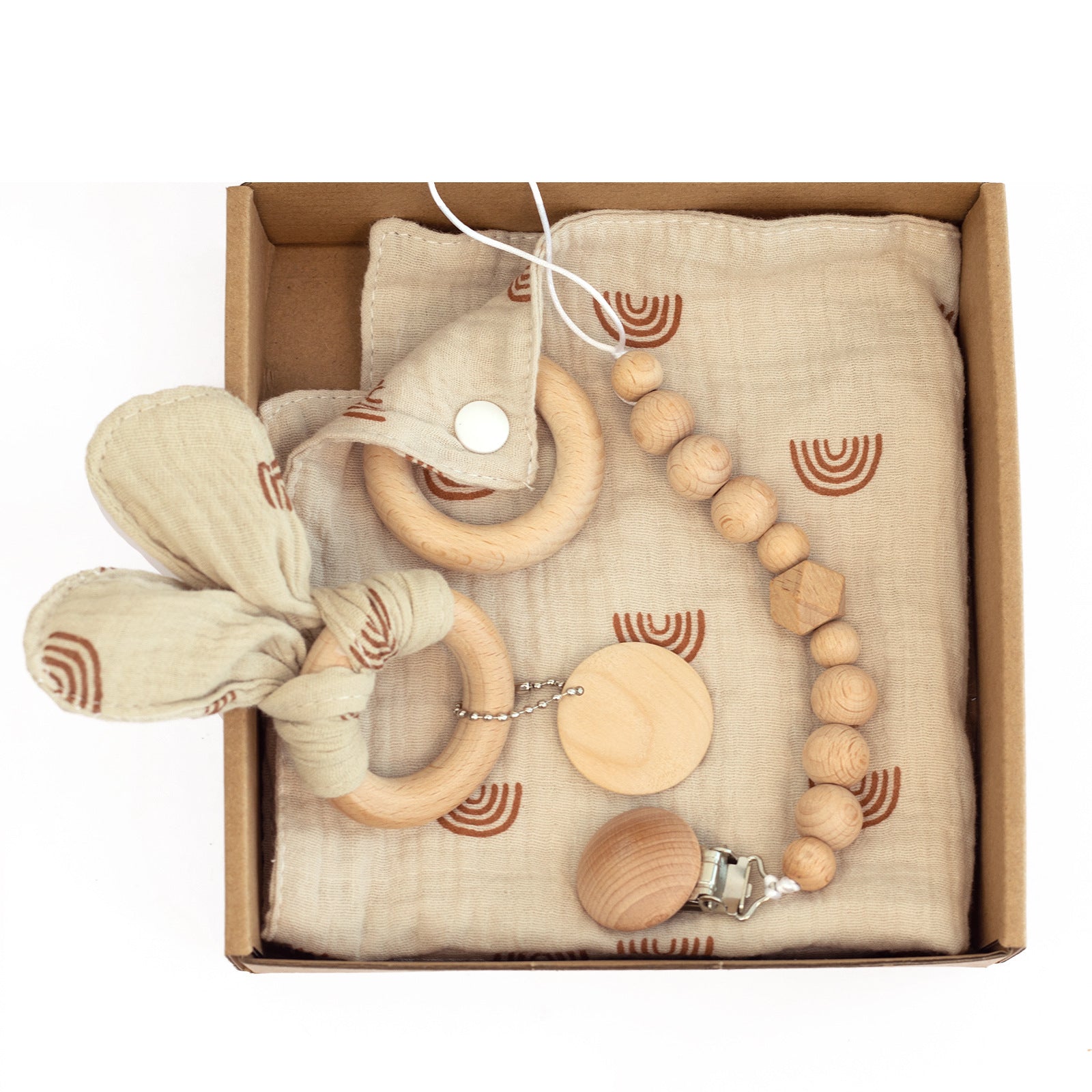 Baby Teething Toys Teether Gift Set