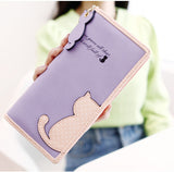 High Quality Cat Cartoon Creative Female Card Holder women's wallet - Minihomy