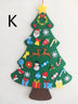 DIY Felt Christmas Tree With Three-dimensional - Minihomy