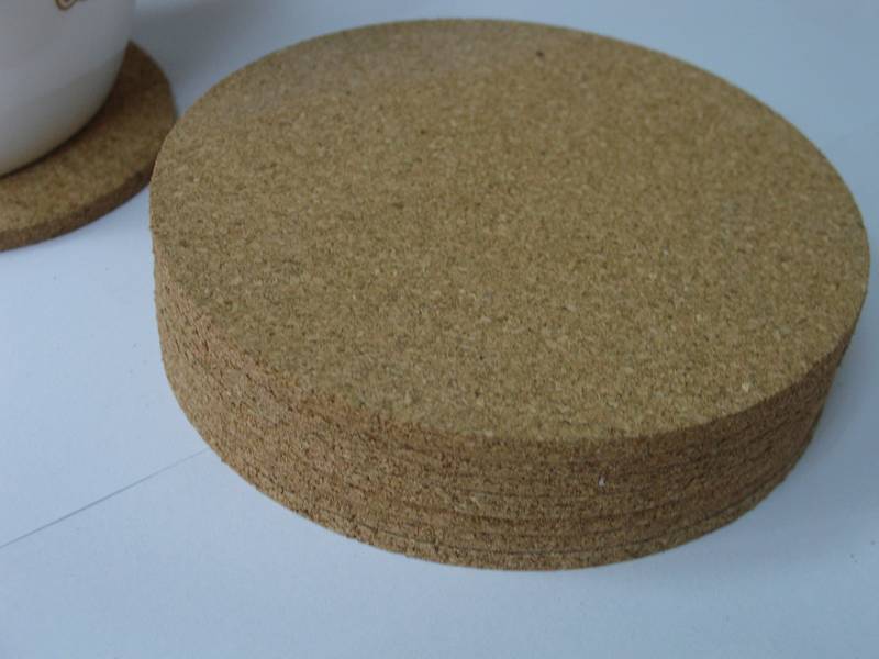 24 Piece Natural Cork Coasters - Minihomy