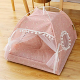 Beds Cute Cat Houses Home Cushion Pet Kennel Products