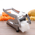 kitchen gadgets 2 Blades Potato Cutter Chopper Stainless French Fries Slicer for kitchen cortador de vegetales Home Kitchen Tool - Minihomy