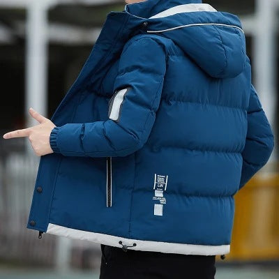 Men Casual Padded Down Jacket - Minihomy