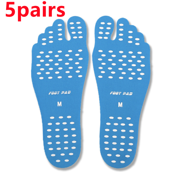 Beach Shoe Invisible Sticker Adhesive Pool Barefoot Anti-slip Pads Men Women - Minihomy