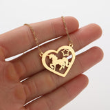 Ins Light Luxury Personality Cute Cartoon Animal Pendant Necklace - Minihomy