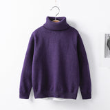 Autumn and winter high collar children's knitwear - Minihomy