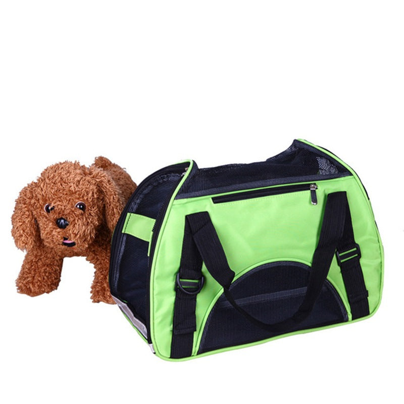 Pet Bag Out Carrying Bag Portable Pet Bag Cat Dog Rabbit Pet Backpack Teddy Poodle Travel Bag - Minihomy