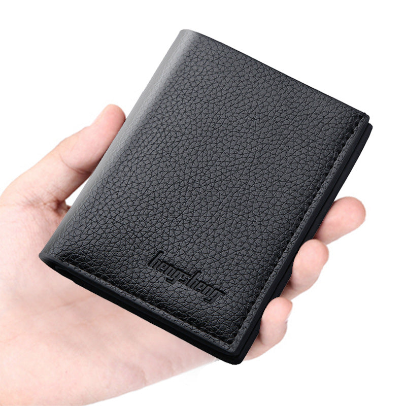 Vertical Style Men Wallet