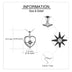 925 Sterling Silver Locket Necklace that Holds Pictures Compass Jewelry High School College Graduation Gifts for Women